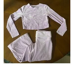 Light purple matching set size M